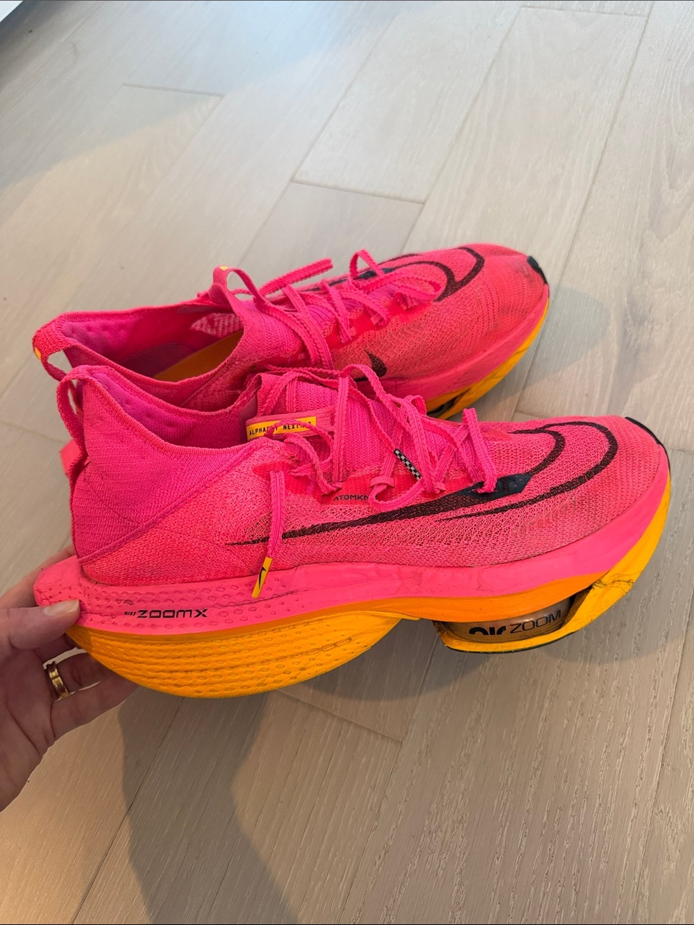 Nike Air Zoom Alphafly Next%2 Hyper Pink Laser Orange